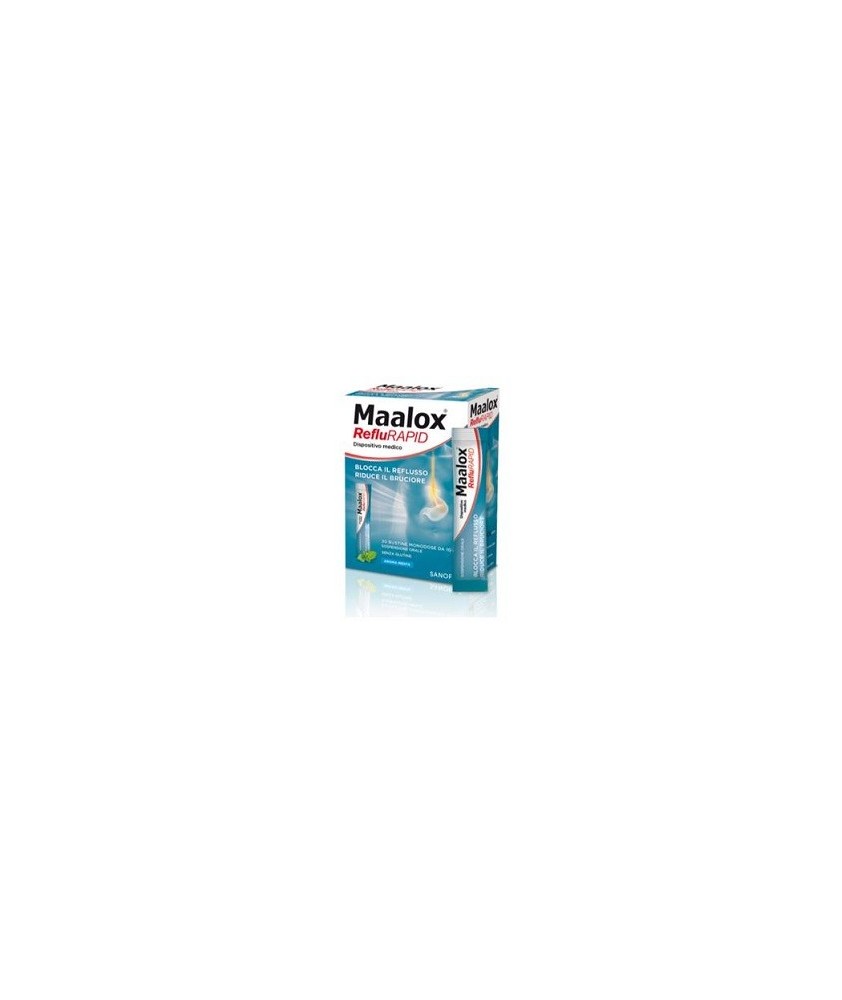 MAALOX REFLURAPID 20 BUSTINE - Abelastore.it - Farmaci ed Integratori