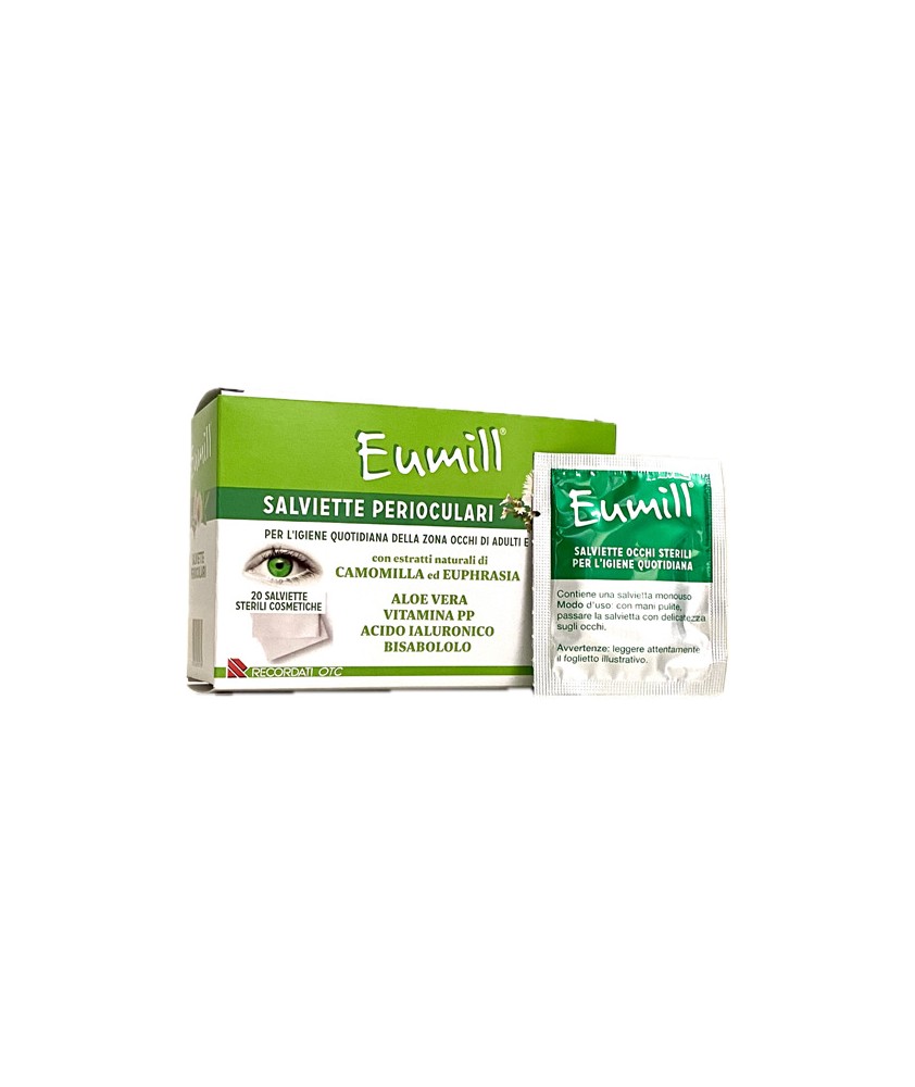 EUMILL SALVIETTE PERIOCULARI - Abelastore.it - Farmaci ed Integratori