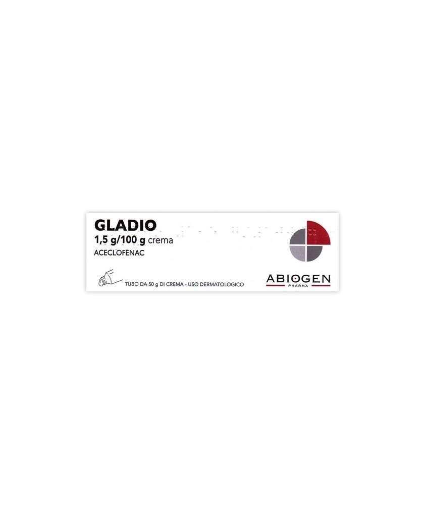 GLADIO CREMA 50G 1,5G/100G - Abelastore.it - Farmaci ed Integratori