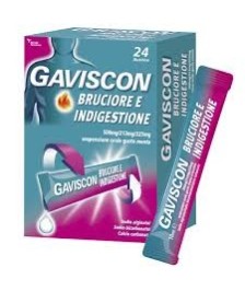 GAVISCON BRUCIORE E INDIGESTIONE 24 BUSTINE - Abelastore.it - Farmaci ed Integratori