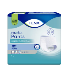 PANNOLONE PER INCONTINENZA TENA PANTS PLUS MEDIUM 9 PEZZI - Abelastore.it - Igiene del Corpo