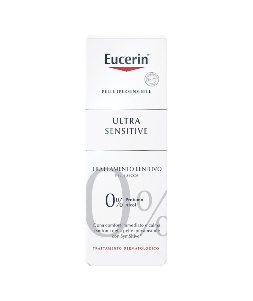 EUCERIN ULTRASENSITIVE PELLE SECCA TRATTAMENTO LENITIVO PELLE SECCA 50 ML - Abelastore.it - Cosmetici e Bellezza