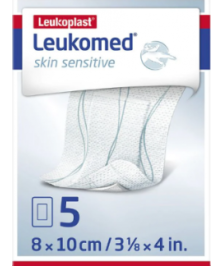 MEDICAZIONE IN TNT ADESIVO LEUKOMED SKIN SENSITIVE STERILE 8X10 CM 5 PEZZI - Abelastore.it - Dispositivi sanitari