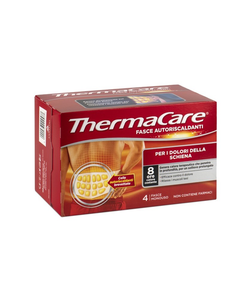 THERMACARE SCHIENA FASCIA 4 PEZZI - Abelastore.it - Farmaci ed Integratori