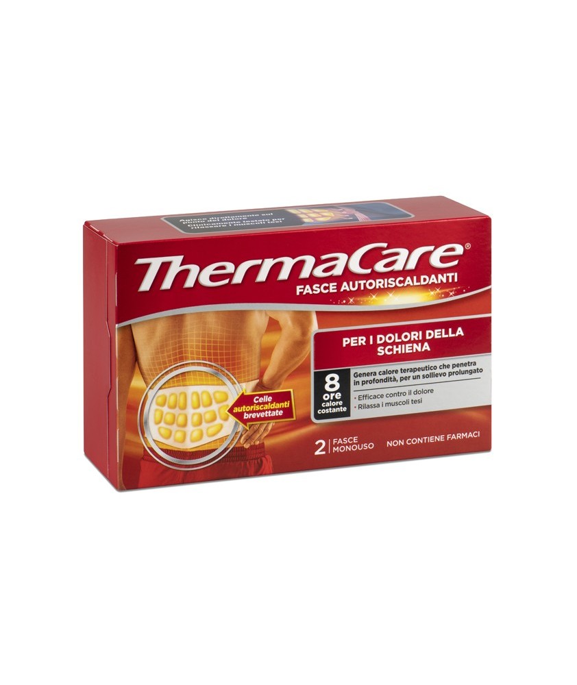 THERMACARE SCHIENA FASCIA 2 PEZZI - Abelastore.it - Farmaci ed Integratori