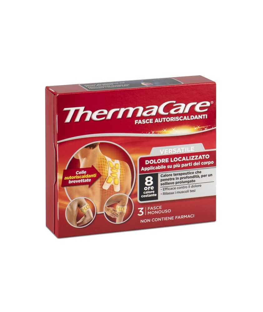 THERMACARE VERSATILE FASCIA 3 PEZZI - Abelastore.it - Farmaci ed Integratori