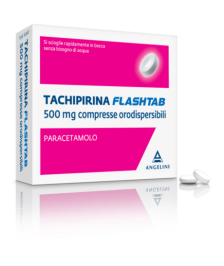 TACHIPIRINA FLASHTAB 16 COMPRESSE 500 - Abelastore.it - Farmaci ed Integratori