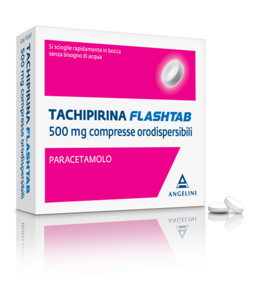 TACHIPIRINA FLASHTAB 16 COMPRESSE 500 - Abelastore.it - Farmaci ed Integratori