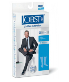 CALZA COMPRESSIVA JOBST FOR MEN 15-20MMHG GAMBALETTO NERO 2 - Abelastore.it - Dispositivi sanitari