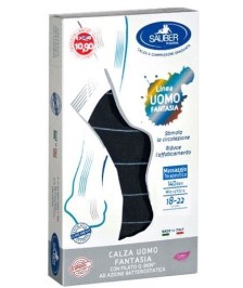 SAUBER CALZA UOMO FANTASIA Q-SKIN 140 DEN BLU RIGA SOTTILE GHIACCIO TAGLIA P PROMO - Abelastore.it - Dispositivi sanitari