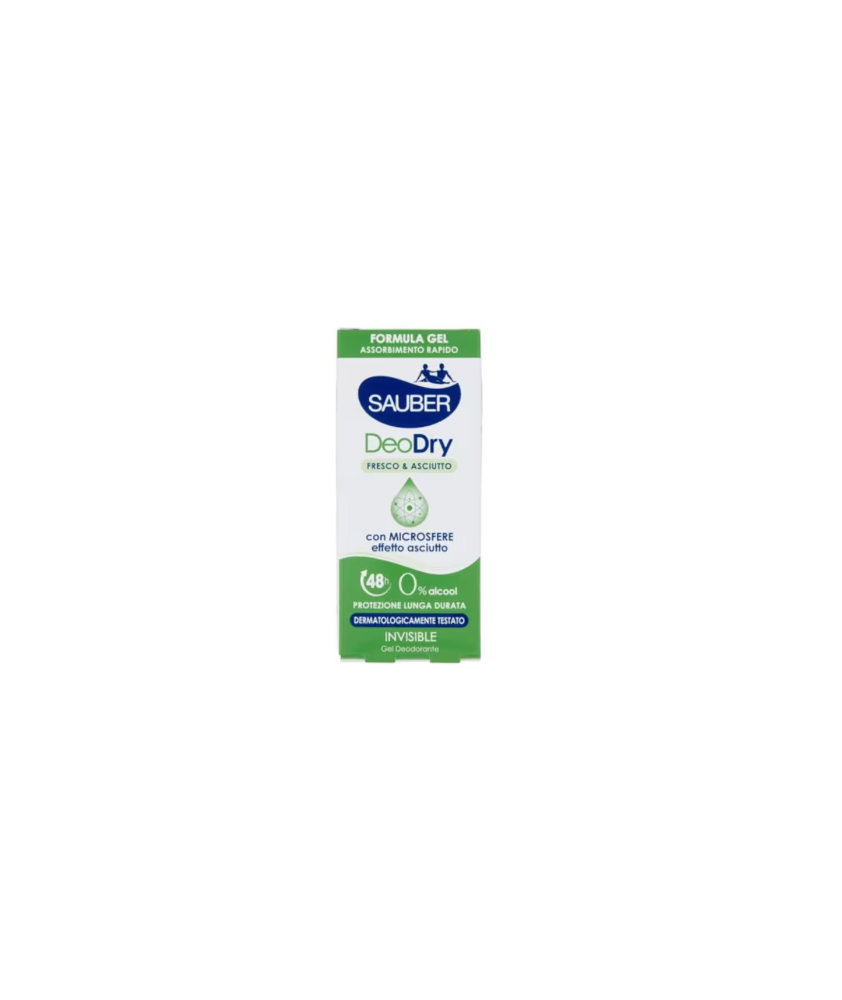 SAUBER FRESH DEODORANTE GEL ASTUCCIO 30 ML - Abelastore.it - Cosmetici e Bellezza