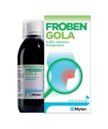 FROBEN GOLA COLLUTORIO 160ML 0,25% - Abelastore.it - Farmaci ed Integratori