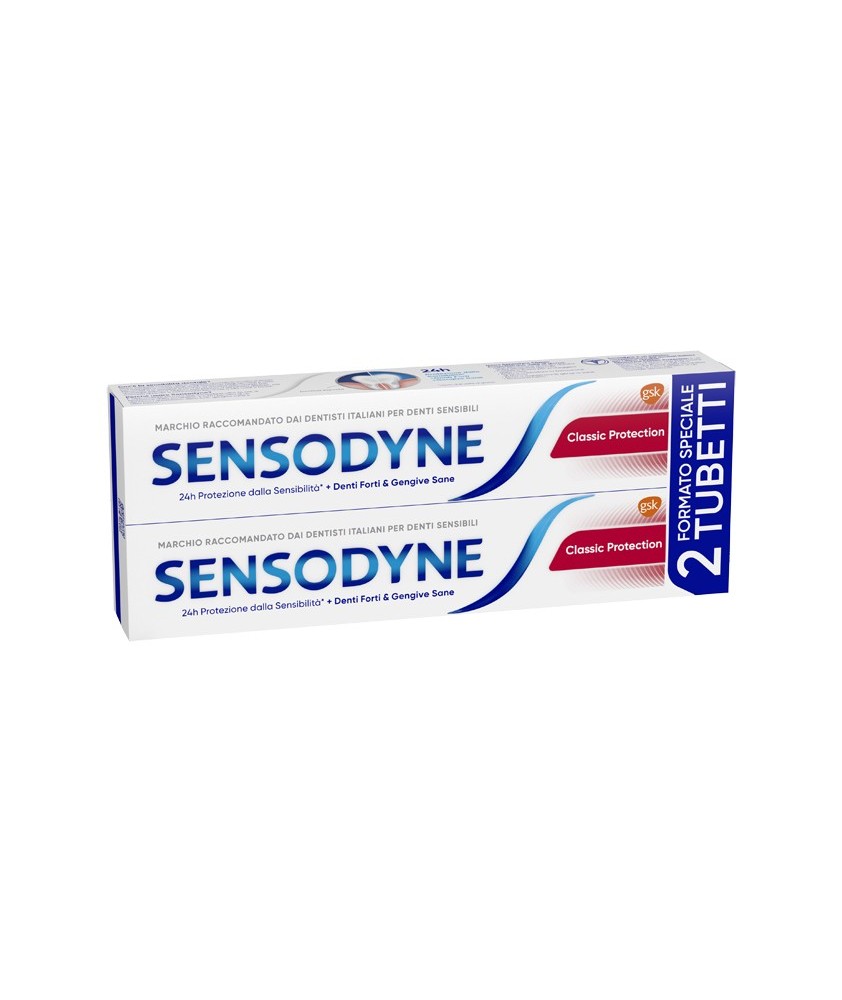 SENSODYNE CLASSICO PROTECTION 2X75ML - Abelastore.it - Igiene Orale