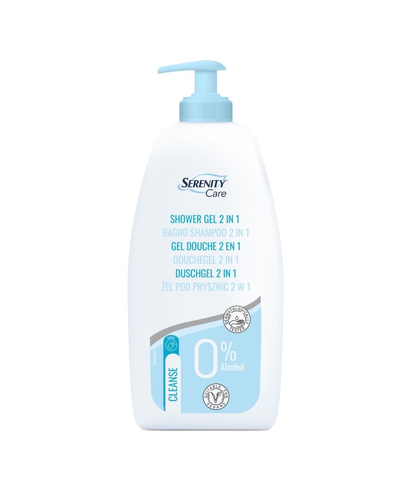 SERENITY CARE BAGNO SHAMPOO 2 IN 1 - Abelastore.it - Cosmetici e Bellezza