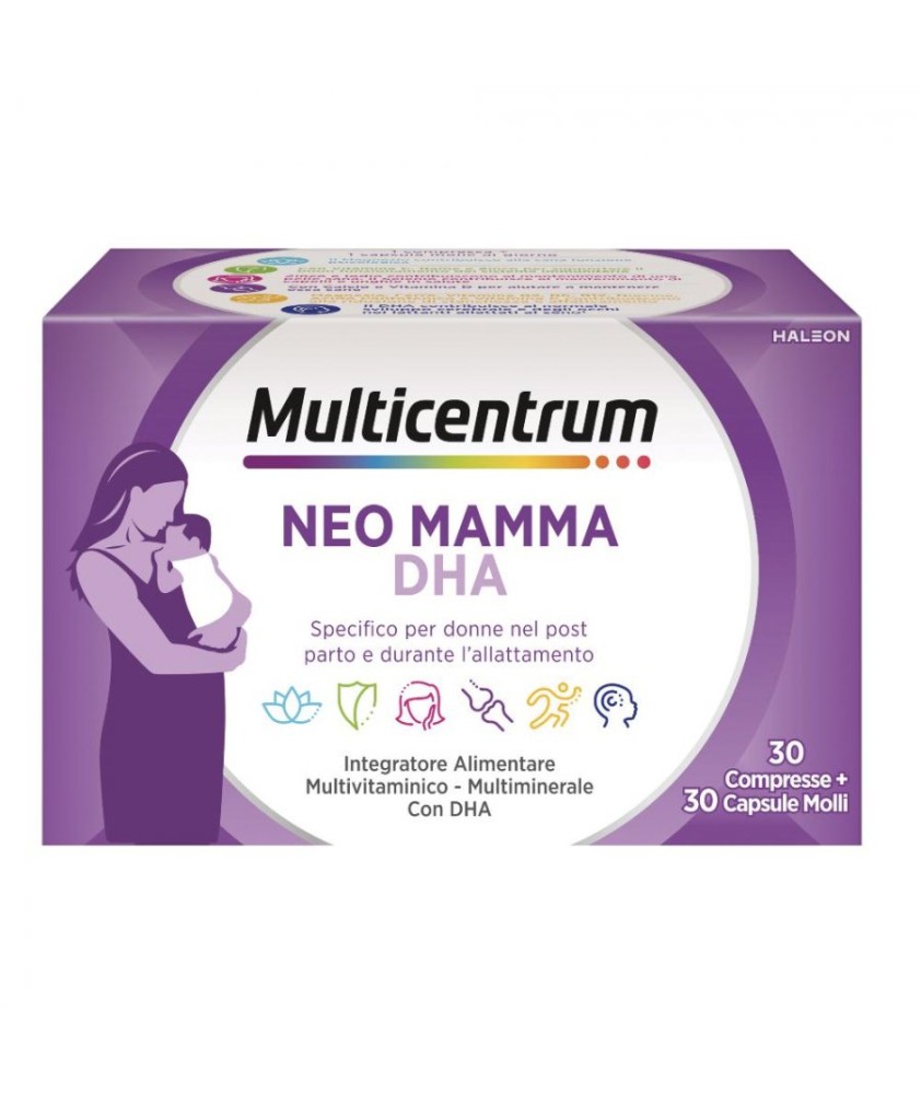 MULTICENTRUM NEO MAMMA DHA - Abelastore.it - Farmaci ed Integratori