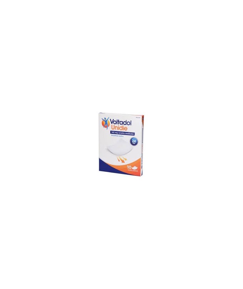 VOLTADOL UNIDIE 10 CEROTTI MEDICATI 140MG - Abelastore.it - Farmaci ed Integratori