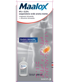 MAALOX SOSPENSIONE ORALE 250ML 4+3,5% - Abelastore.it - Farmaci ed Integratori