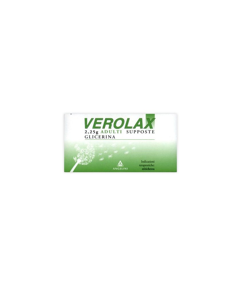 VEROLAX ADULTI 18 SUPPOSTE 2,25G - Abelastore.it - Farmaci ed Integratori