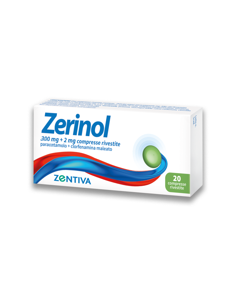 ZERINOL 20 COMPRESSE RIVESTITE 300MG+2MG - Abelastore.it - Farmaci ed Integratori