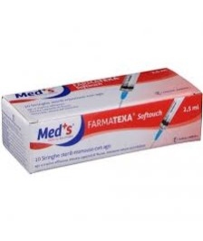 SIRINGHE MEDS 2,5ML G2 5/3 10 PEZZI - Abelastore.it - Dispositivi sanitari