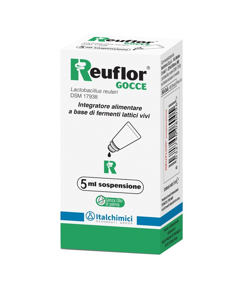 REUFLOR GOCCE 5ML - Abelastore.it - Farmaci ed Integratori