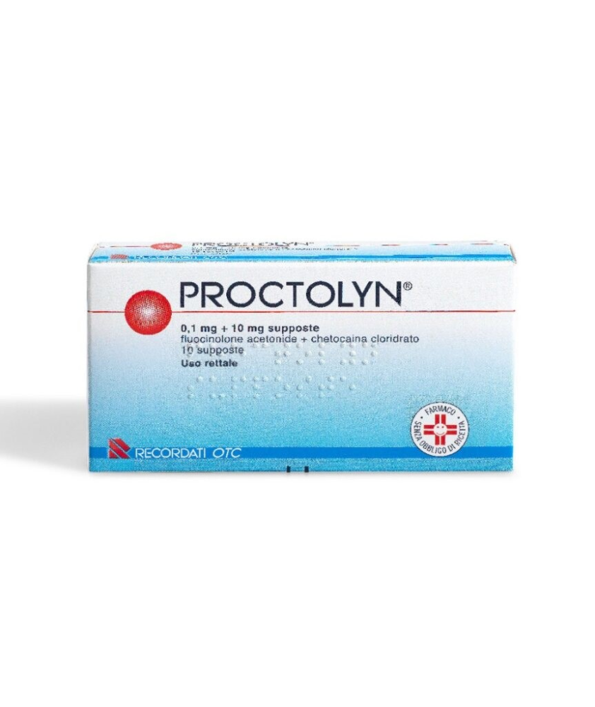 PROCTOLYN 10 SUPPOSTE 0,1MG+10MG - Abelastore.it - Farmaci ed Integratori