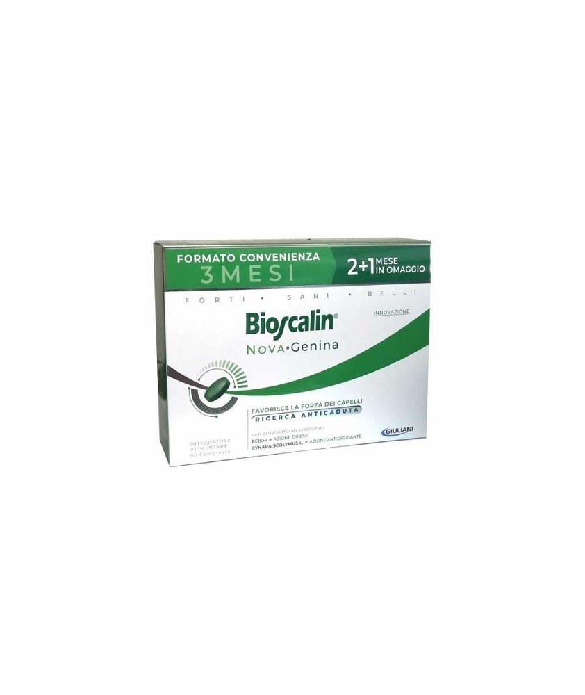 BIOSCALIN NOVA GENINA 90 COMPRESSE - Abelastore.it - Cosmetici e Bellezza