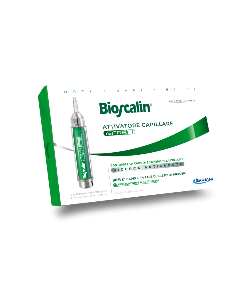 BIOSCALIN ATTIVATORE CAPILLARE ISFRP-1 PD TRE MESI DI TRATTAMENTO - Abelastore.it - Cosmetici e Bellezza