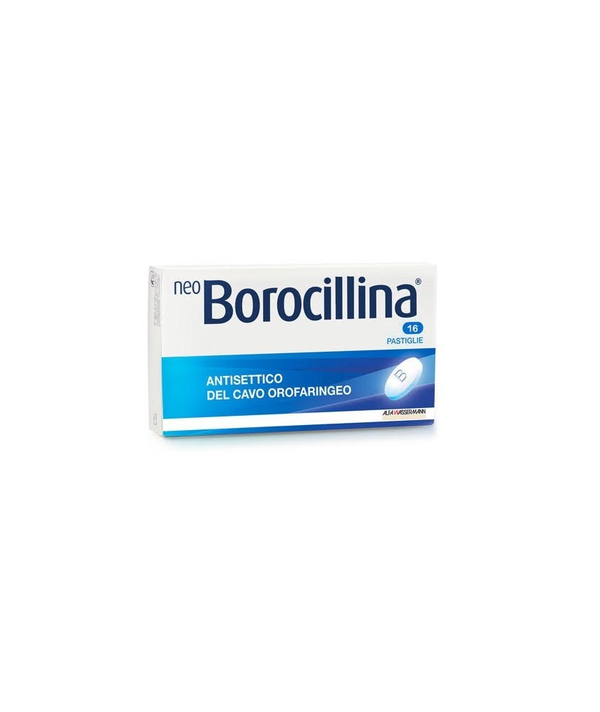 NEOBOROCILLINA 16 PASTIGLE 1,2+20MG - Abelastore.it - Farmaci ed Integratori