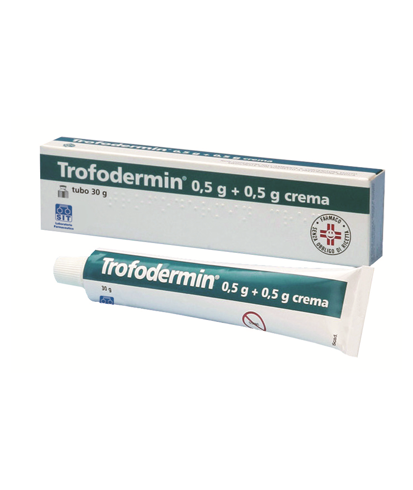 TROFODERMIN CREMA DERMATOLOGICA 30G 0,5+0,5 - Abelastore.it - Dispositivi sanitari