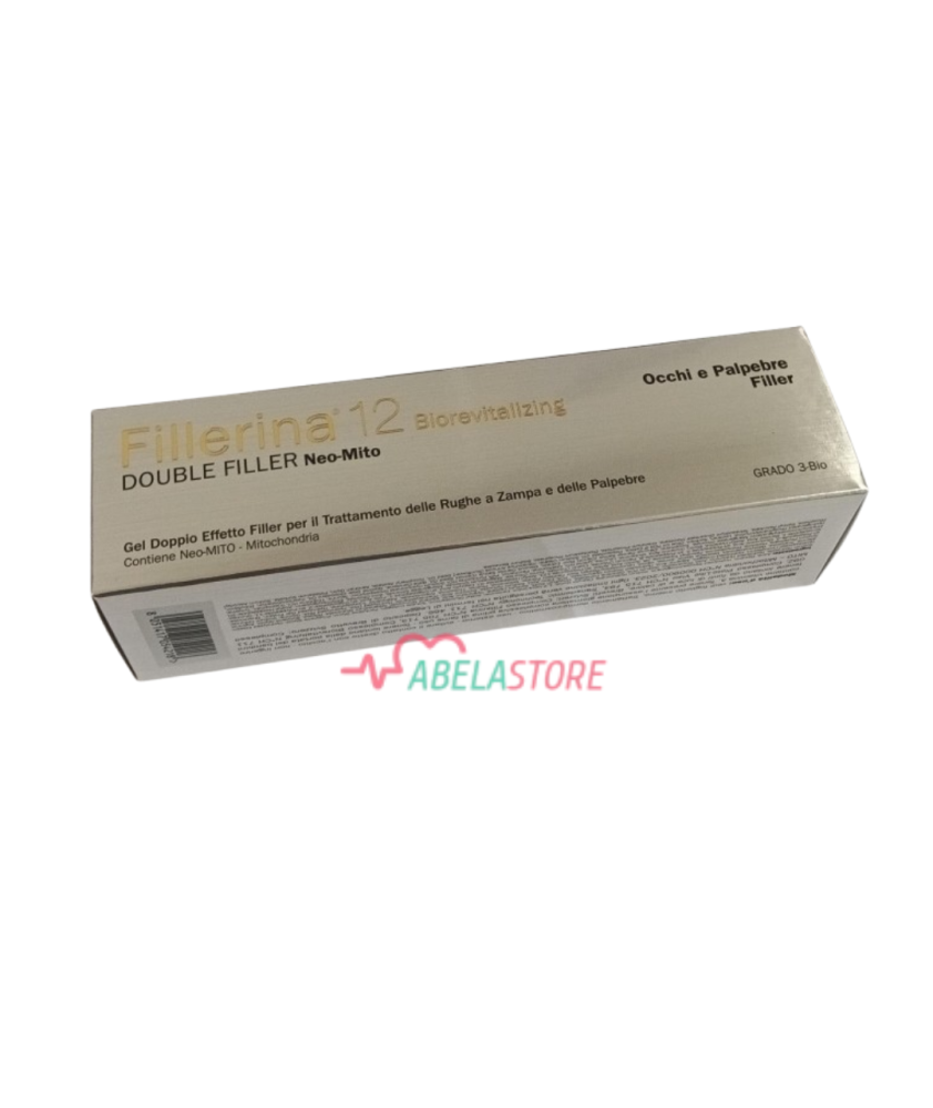 FILLERINA 12 DOUBLE FILLER NEO MITO OCCHI E PALPEBRE BIOREVITALIZING GRADO 3 GEL DOPPIO EFFETTO FILLER - Abelastore.it - Cosm...