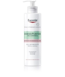 EUCERIN DERMOPURIFYER GEL DETERGENTE TRIPLA AZIONE 400ML - Abelastore.it - Cosmetici e Bellezza