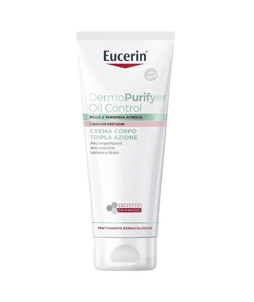 EUCERIN DERMOPURIFYER CREMA CORPO 200ML - Abelastore.it - Cosmetici e Bellezza