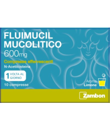 FLUIMUCIL MUCOLOLITICO 10 COMPRESSE EFFERVESCENTI 600 MG - Abelastore.it - Farmaci ed Integratori