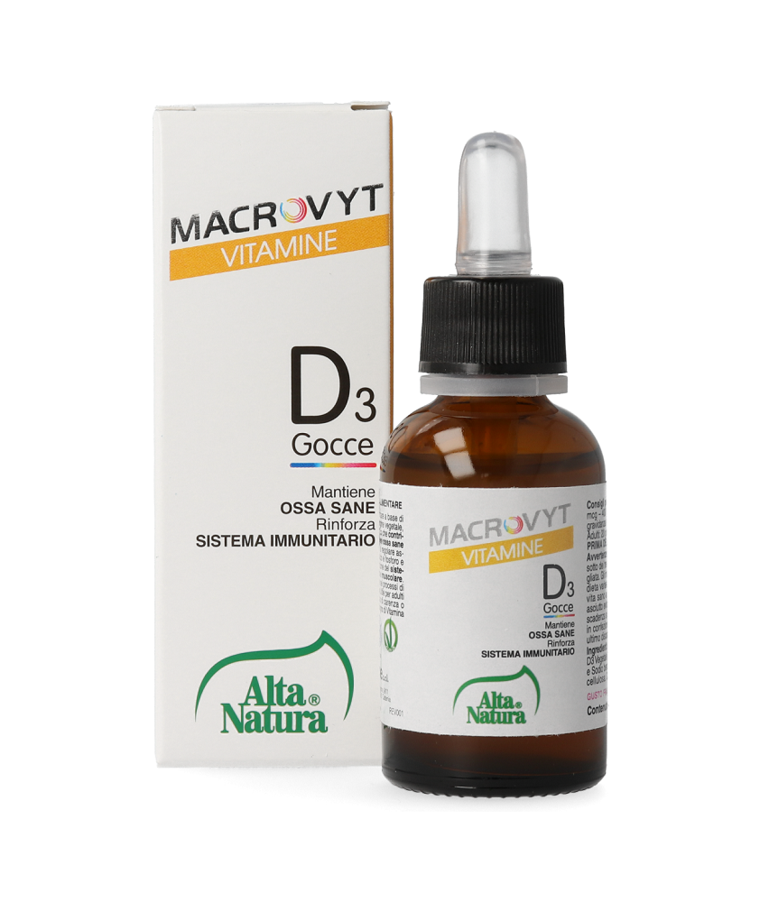 MACROVYT VITAMINA D3 VEGETALE GOCCE - Abelastore.it - Farmaci ed Integratori