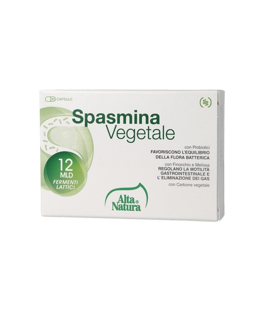 SPASMINA VEGETALE 30 CAPSULE - Abelastore.it - Farmaci ed Integratori