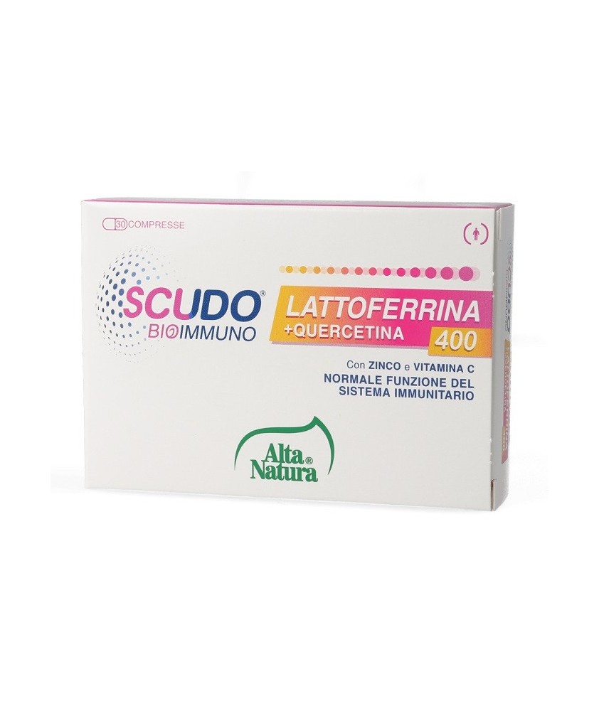 SCUDO LATTOFERRINA + QUERCE 30 COMPRESSE - Abelastore.it - Farmaci ed Integratori