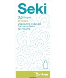 SEKI SCIROPPO FLACONE DA 200ML 3,54MG/ML - Abelastore.it - Farmaci ed Integratori