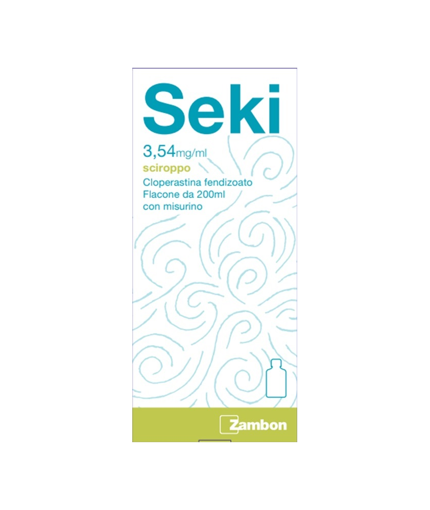 SEKI SCIROPPO FLACONE DA 200ML 3,54MG/ML - Abelastore.it - Farmaci ed Integratori