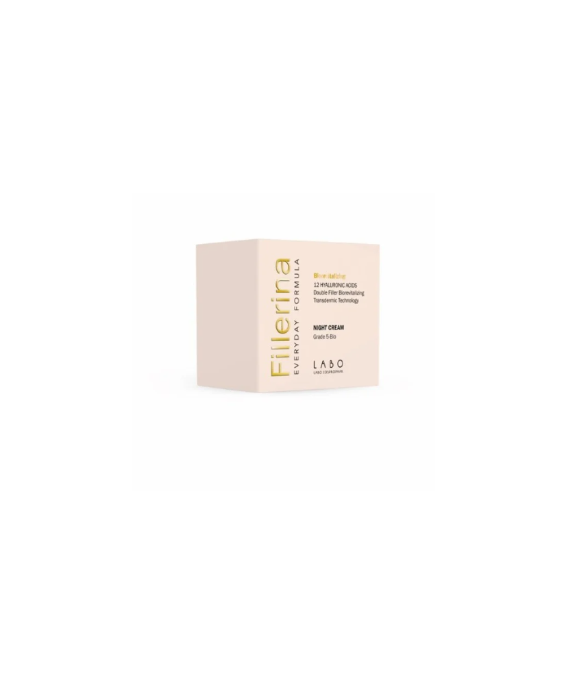 CREMA NOTTE GRADO 5 BIORETIVALIZING FILLERINA 12 DOUBLE FILLER NEO MITO EVERYDAY FORMULA - Abelastore.it - Cosmetici e Bellezza