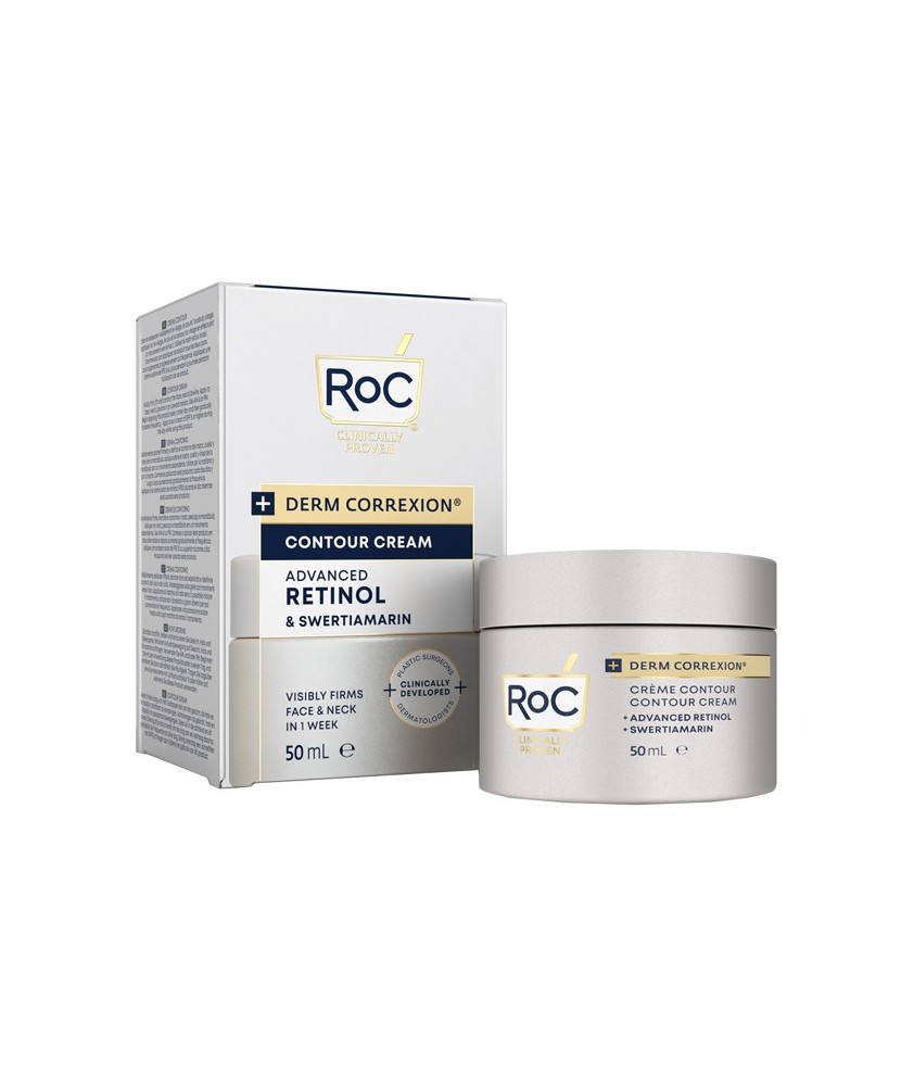 ROC DERM CORREXION CONTOUR CREMA VISO E COLLO - Abelastore.it - Cosmetici e Bellezza