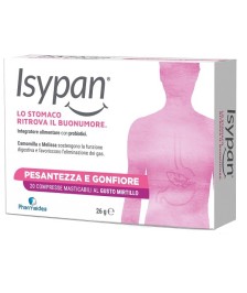 ISYPAN PESANTEZZA GONFIORE 20 COMPRESSE MASTICABILI - Abelastore.it - Farmaci ed Integratori