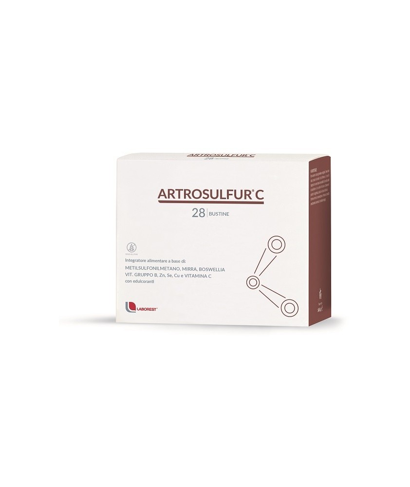 ARTROSULFUR C 28 BUSTINE - Abelastore.it - Farmaci ed Integratori