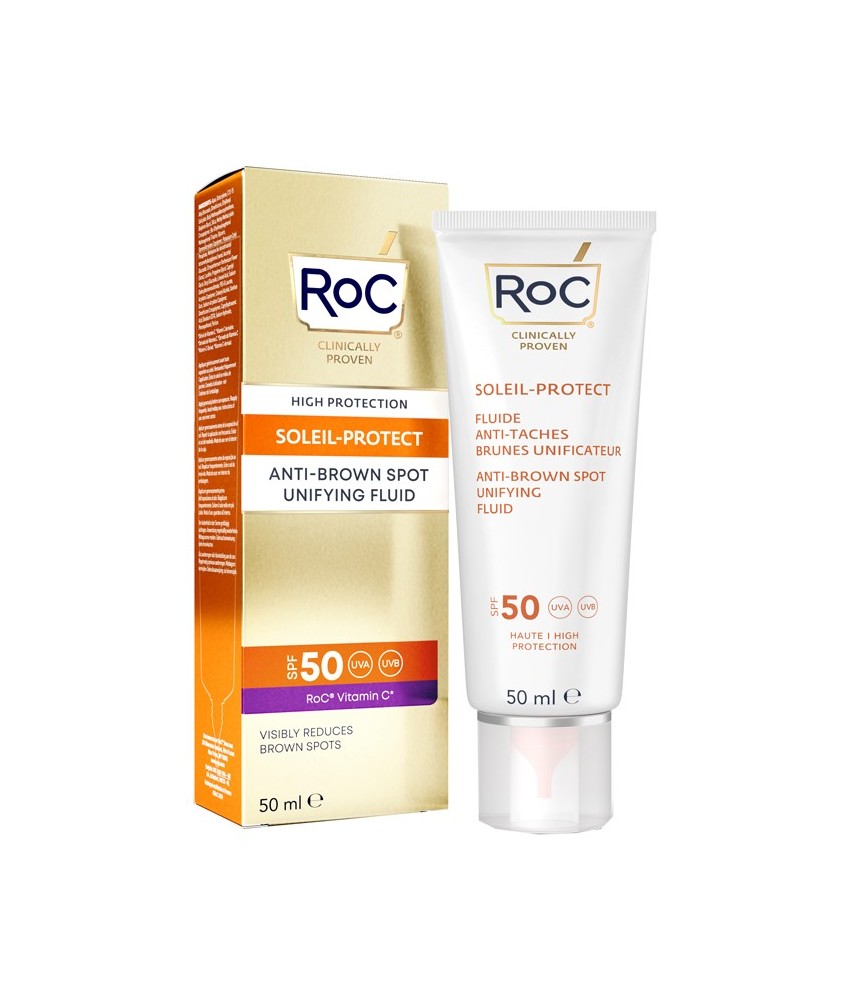 ROC SOLARE VISO 50 A/MACCHIE - Abelastore.it - Cosmetici e Bellezza