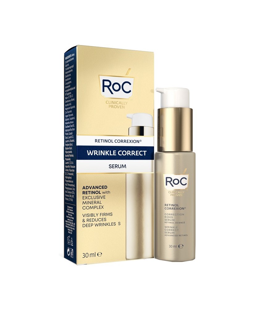 ROC CORREXION WRINKLE SIERO 30ML - Abelastore.it - Cosmetici e Bellezza