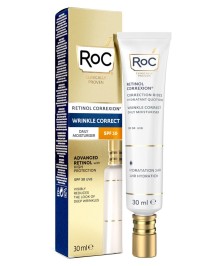 ROC RETINOL CORREXION WRINKLE CORRECT CREMA GIORNO SPF30 - Abelastore.it - Cosmetici e Bellezza