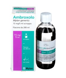 AMBROXOLO MYLAN SCIROPPO 200ML15MG/5ML - Abelastore.it - Farmaci ed Integratori