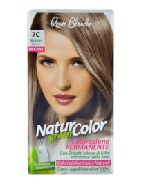 RENEE BLANCHE NATUR GREEN COLOR COLORAZIONE 7C BIONDO CENERE - Abelastore.it - Capelli