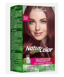 RENEE BLANCHE NATUR COLOR GREEN COLORAZIONE MOGANO ROSSO RAMATO - Abelastore.it - Capelli