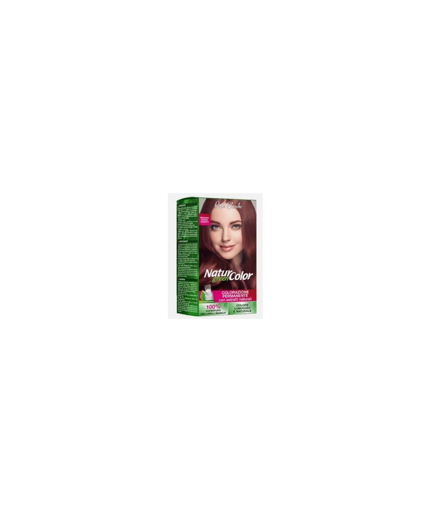 RENEE BLANCHE NATUR COLOR GREEN COLORAZIONE MOGANO ROSSO RAMATO - Abelastore.it - Capelli